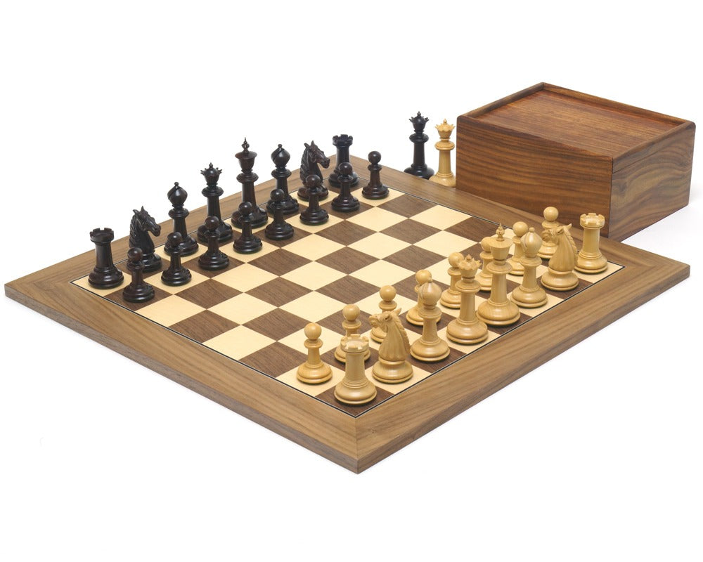 Zestaw szachowy Bath Rosewood i Walnut