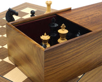Zestaw szachowy Bath Ebony i Walnut