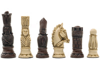 Berkeley Chess wiktoriańskie rude bierki szachowe