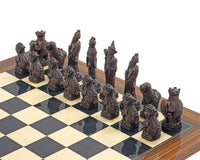 Bierki szachowe Berkeley Chess Mandarin Russet