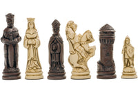 Bierki szachowe Berkeley Chess Camelot Russet