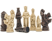 Bierki szachowe Berkeley Chess Camelot Russet