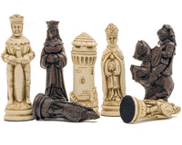 Bierki szachowe Berkeley Chess Camelot Russet