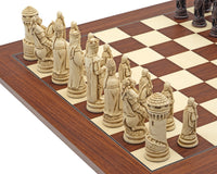 Bierki szachowe Berkeley Chess Camelot Russet