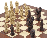 Bierki szachowe Berkeley Chess Camelot Russet