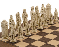 Bierki szachowe Berkeley Chess Roman Russet