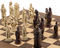 Bierki szachowe Berkeley Chess Roman Russet
