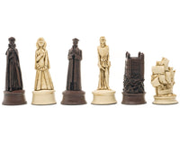 Berkeley Chess elżbietańskie kasztanowe bierki szachowe