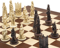 Berkeley Chess elżbietańskie kasztanowe bierki szachowe