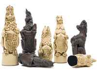Berkeley Chess Royal Beast Russet Bierki szachowe