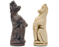 Berkeley Chess Royal Beast Russet Bierki szachowe