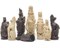 Berkeley Chess Royal Beast Russet Bierki szachowe