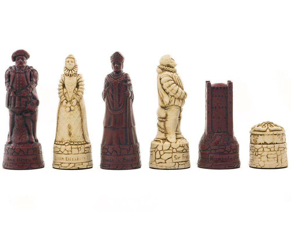 Bierki szachowe Berkeley Chess English Cardinal