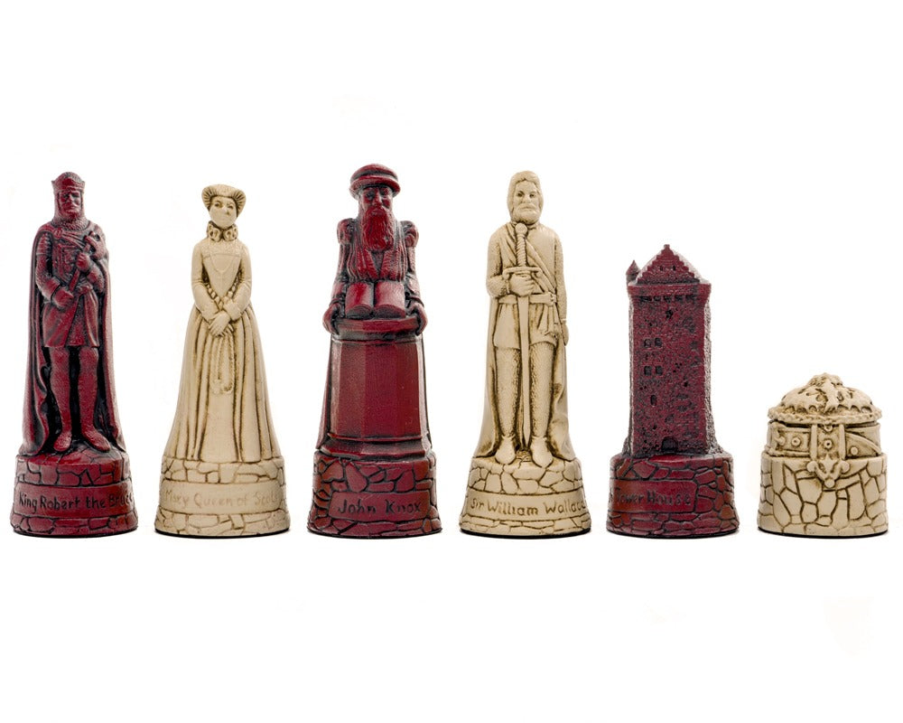 Bierki szachowe Berkeley Chess Scottish Cardinal