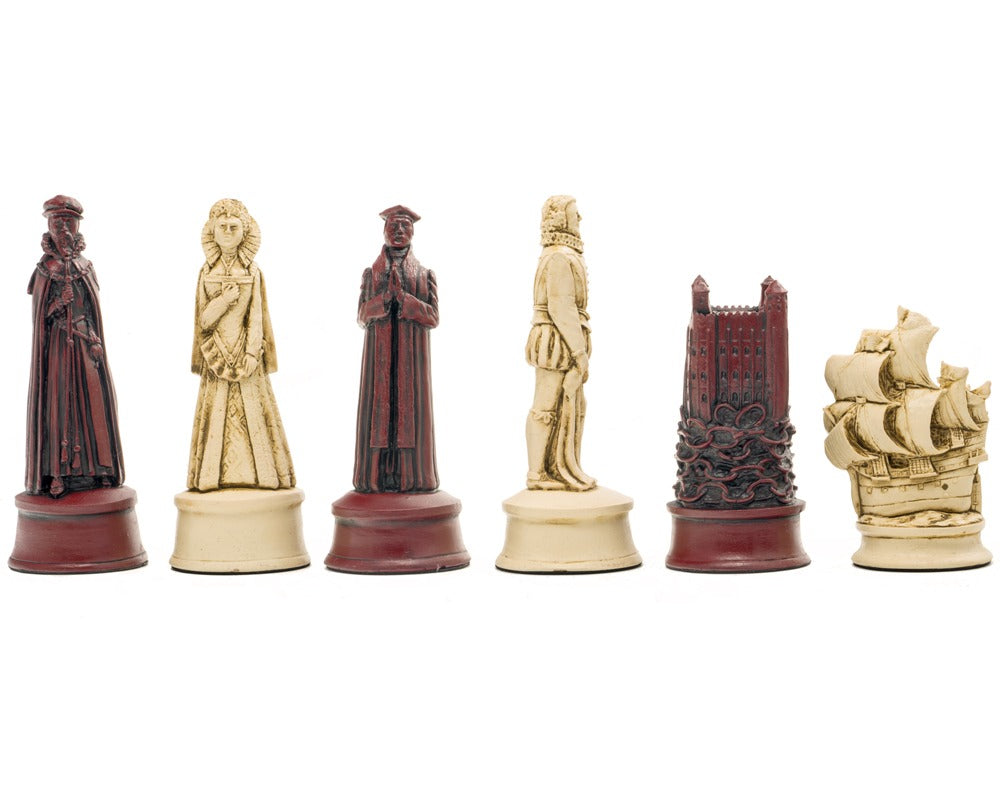 Berkeley Chess Elizabethan Cardinal — Bierki szachowe
