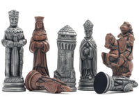 Berkeley Chess Camelot — metaliczne bierki szachowe