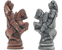 Berkeley Chess Camelot — metaliczne bierki szachowe