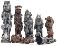 Berkeley Chess Reynard the Fox — metalowe bierki szachowe
