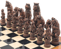 Berkeley Chess Reynard the Fox — metalowe bierki szachowe