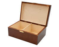 Etui na figury szachowe z drewna brzozowego nr 5, ciemne