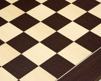 Szachownica Deluxe 60 cm — wenge i klon