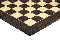 55 cm luksusowa szachownica z Tiger Ebony i klonu