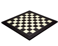 Szachownica Deluxe 45 cm — czarna i klonowa
