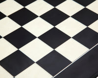 Szachownica Deluxe 45 cm — czarna i klonowa