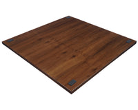 60 cm Ciemny orzech Burl Luksusowa włoska szachownica