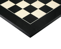Szachownica Deluxe 55 cm — anegre (czarny połysk) i klon
