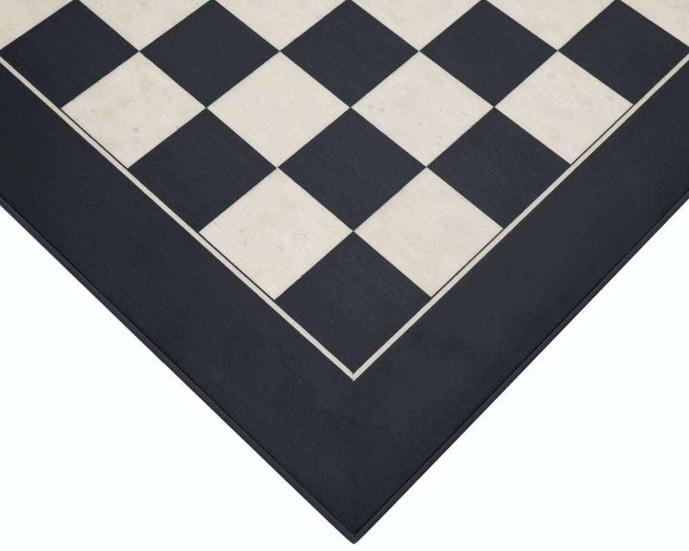 40 cm Luksusowa Szachownica z klonu — czarna