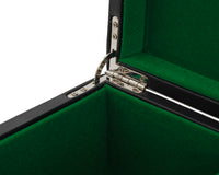 Etui na figury szachowe ze skóry ekologicznej w kolorze czarnym