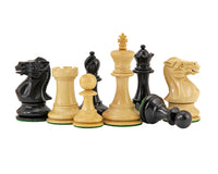 Seria Highgrove Ebonised Staunton Chess Figures 8 cm