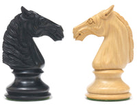 Seria Bath Classic — Bierki szachowe Staunton z hebanu, 10,8 cm