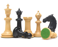 Seria Bath Classic — Bierki szachowe Staunton z hebanu, 10,8 cm