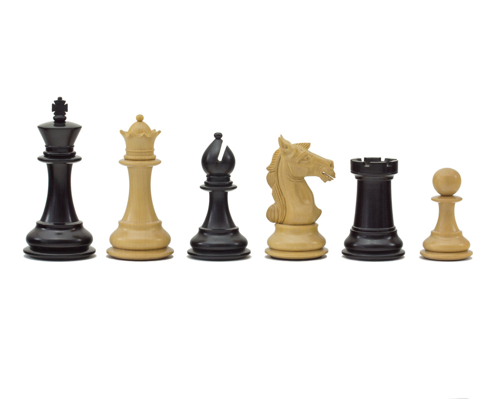Szachy z serii Columbus Ebony 10 cm