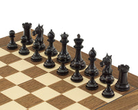 Szachy z serii Columbus Ebony 10 cm