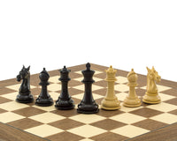 Szachy z serii Columbus Ebony 10 cm