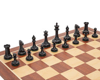 JJ Cooke 9cm Ebonised Chess Men