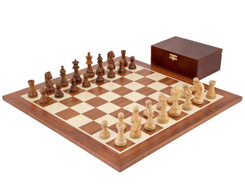 Zestaw szachowy Down Head Grand Sheesham Championship