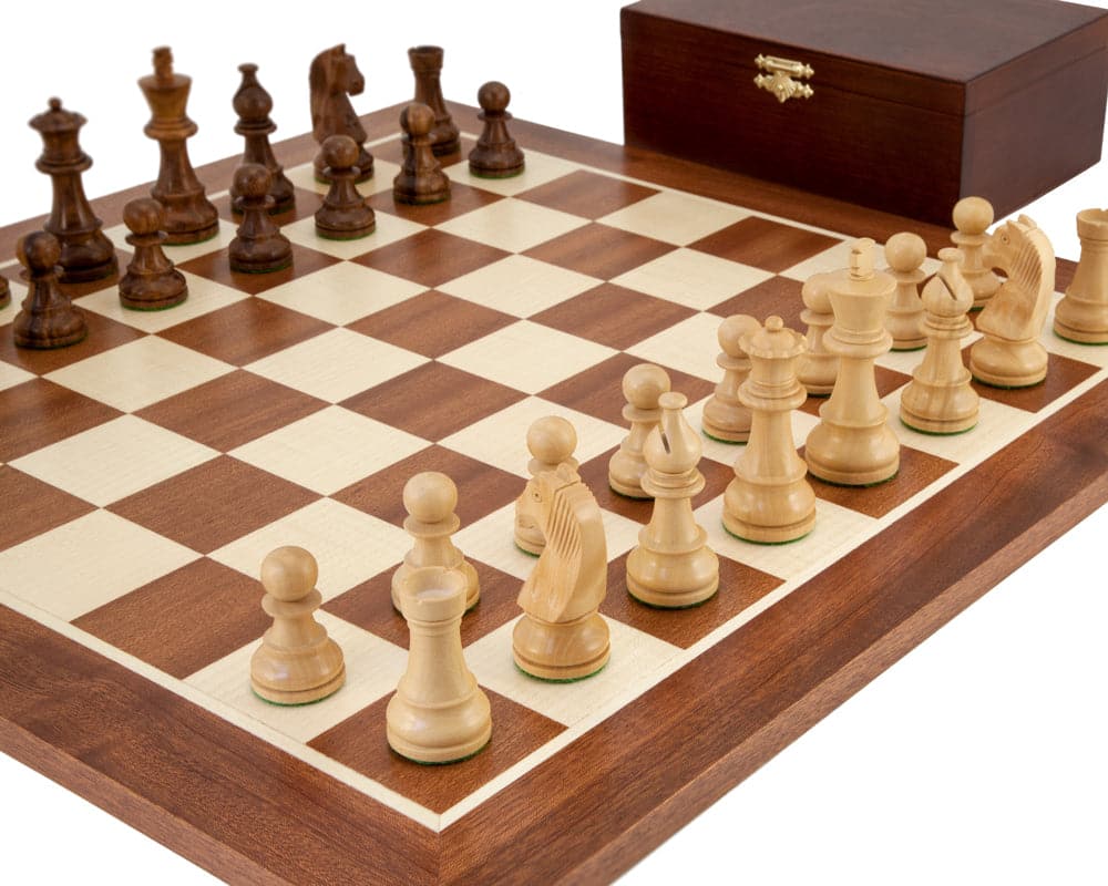 Zestaw szachowy Down Head Grand Sheesham Championship (Hover Image)
