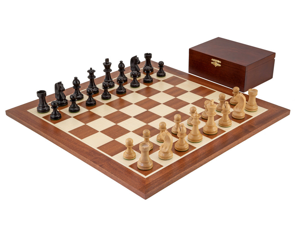Zestaw szachowy Down Head Grand Championship, czarny