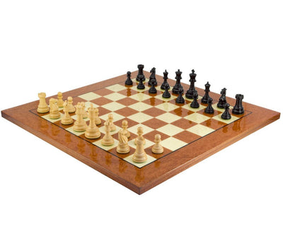 Zestaw szachowy Cheltenham Ebony i Rootwood Grand