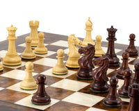 Zestaw szachowy Madrid Rosewood i Briar Luxury