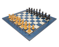 Zestaw szachowy Oxford Series Czarno-niebieski Erable