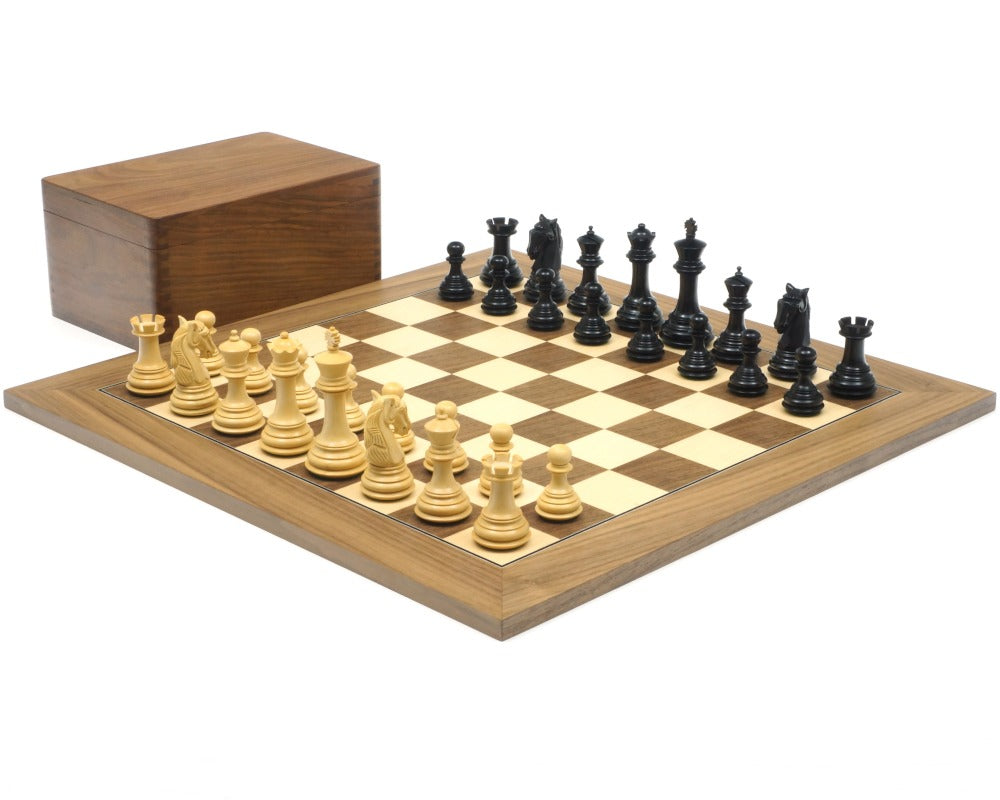 Zestaw szachowy Gambit Walnut