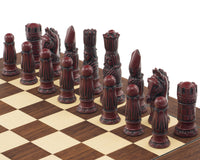 Zestaw szachowy Berkeley Chess Victorian Cardinal — palisander
