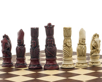 Zestaw szachowy Berkeley Chess Victorian Cardinal — palisander