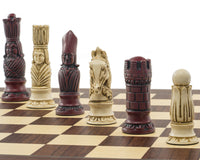 Zestaw szachowy Berkeley Chess Victorian Cardinal — palisander