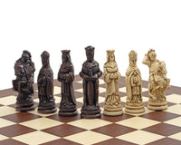 Zestaw szachowy Berkeley Chess Camelot Russet Palisander Grand